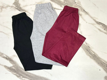 Pack of 3 Plain Trouser For Boys