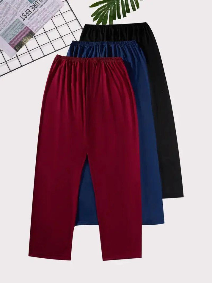 Pack of 3 Multi Colors Palazzo Pajama