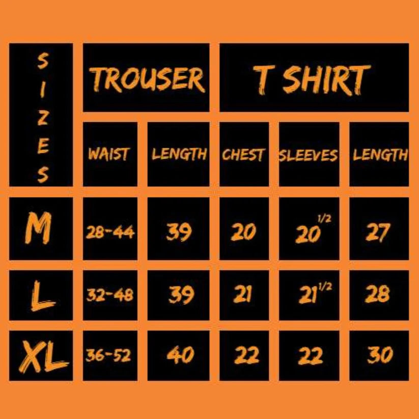 Grey Bear Half Sleeves T-shirt With Check Printed Trouser Suit