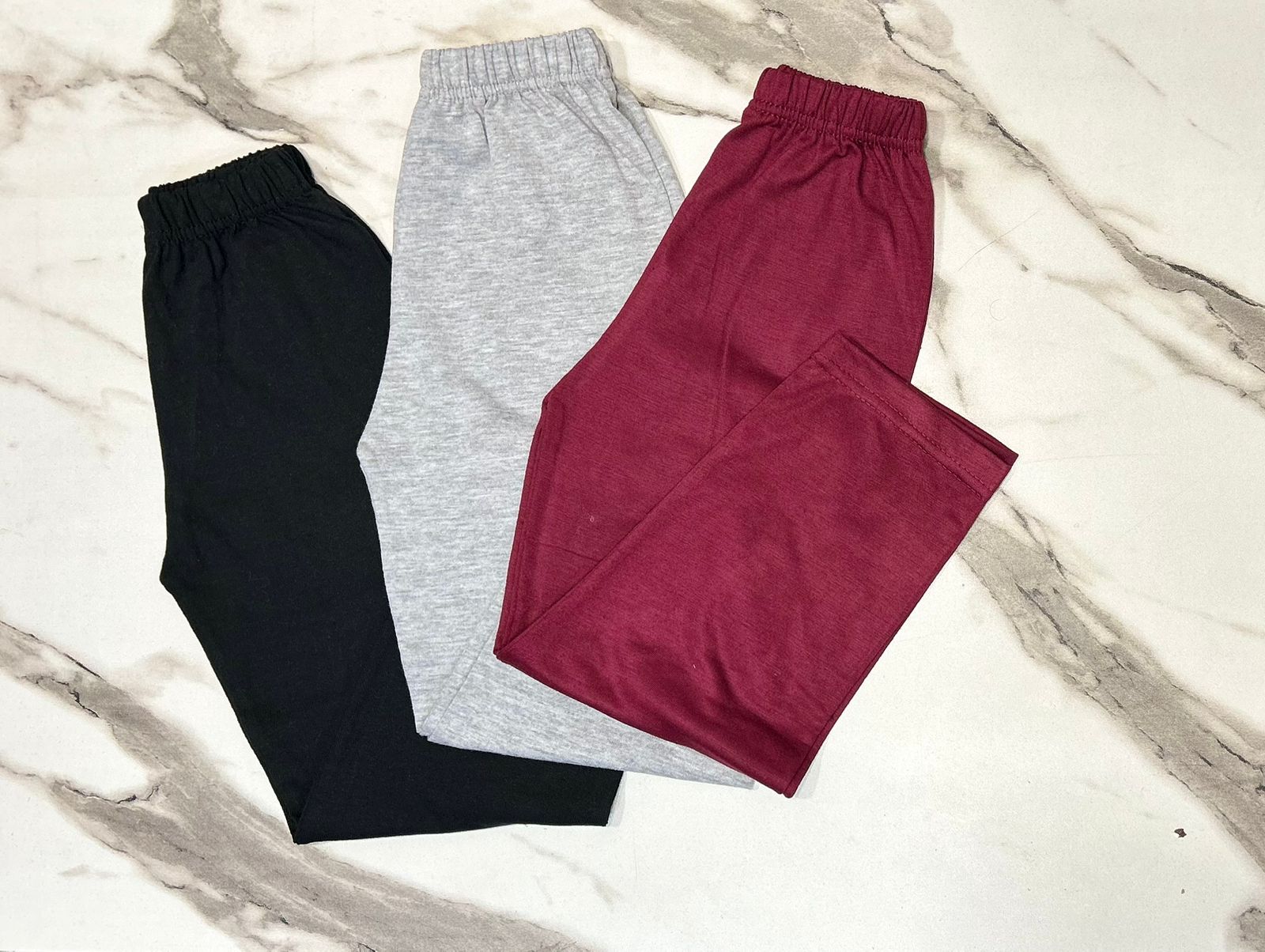 Pack of 3 Plain Trouser For Boys